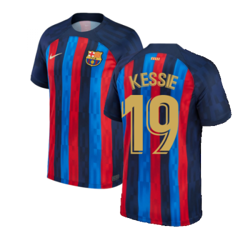 2022-2023 Barcelona Home Shirt (Kids) (KESSIE 19)