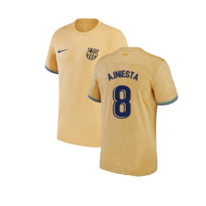 2022-2023 Barcelona Away Shirt (Kids) (A.INIESTA 8)