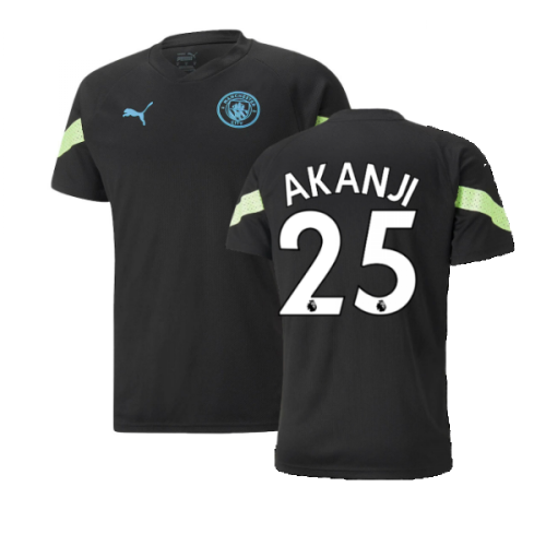 2022-2023 Man City Training Jersey (Black) (AKANJI 25)