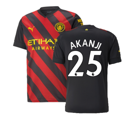 2022-2023 Man City Away Shirt (AKANJI 25)