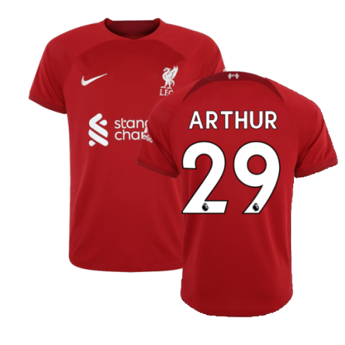 2022-2023 Liverpool Home Shirt (ARTHUR 29)