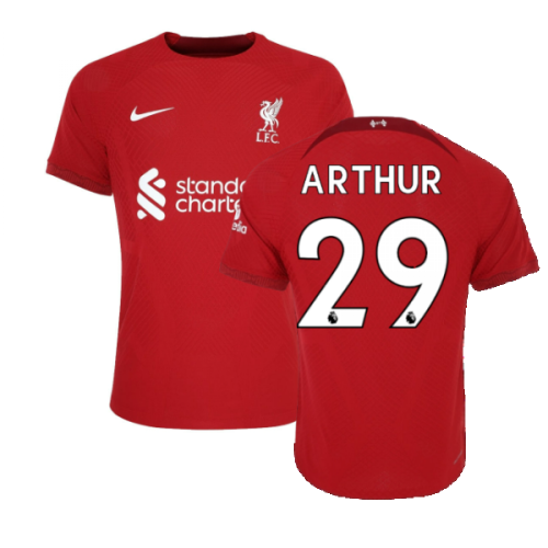 2022-2023 Liverpool Vapor Home Shirt (ARTHUR 29)