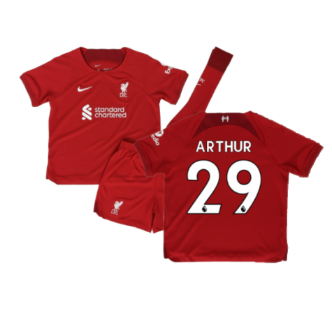 2022-2023 Liverpool Home Little Boys Mini Kit (ARTHUR 29)