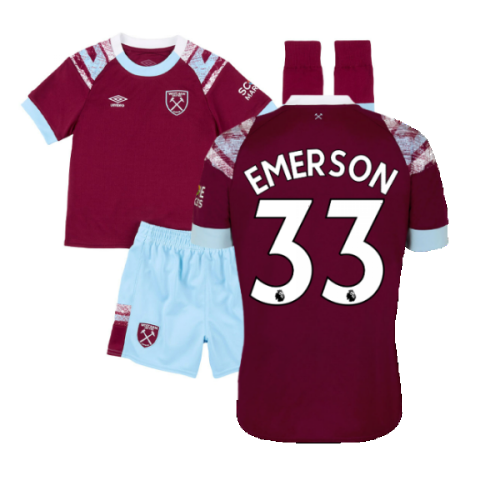 2022-2023 West Ham Home Infant Kit (EMERSON 33)