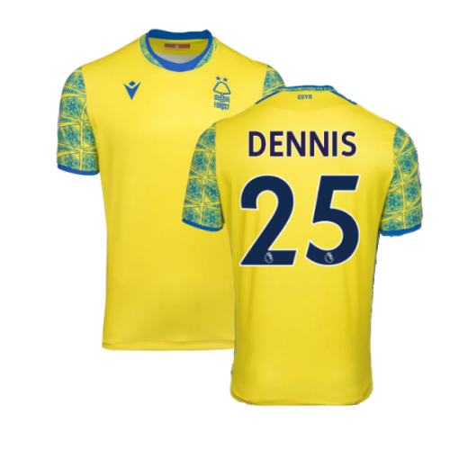 2022-2023 Nottingham Forest Away Shirt (DENNIS 25)