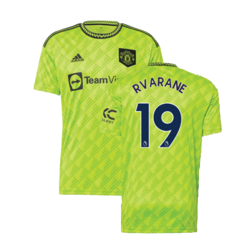 2022-2023 Man Utd Third Shirt (R VARANE 19)