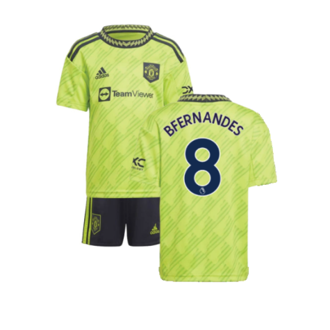 2022-2023 Man Utd Third Mini Kit (B FERNANDES 8)