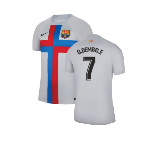 2022-2023 Barcelona Third Shirt (O.DEMBELE 7)