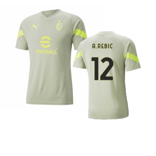 2022-2023 AC Milan Training Jersey (Spring Moss) (A.REBIC 12)