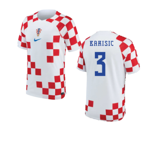 2022-2023 Croatia Home Shirt (BARISIC 3)