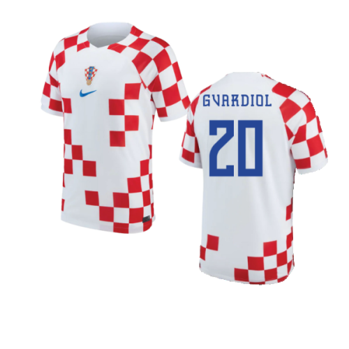 2022-2023 Croatia Home Shirt (GVARDIOL 20)