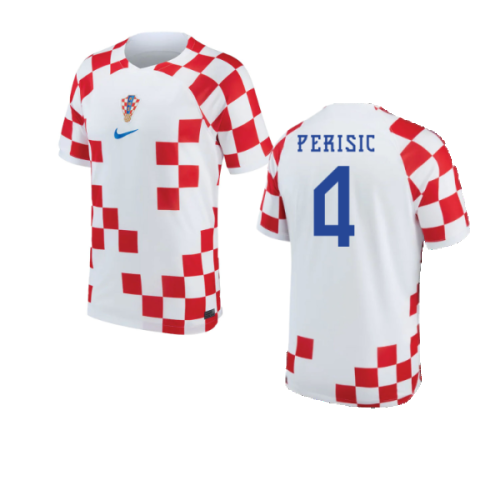 2022-2023 Croatia Home Shirt (PERISIC 4)