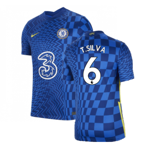 2021-2022 Chelsea Womens Away Shirt (T.SILVA 6)