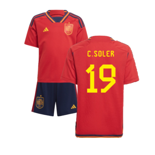 2022-2023 Spain Home Mini Kit (C.Soler 19)