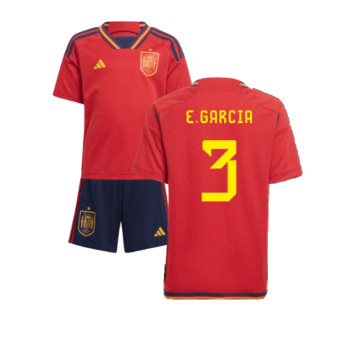 2022-2023 Spain Home Mini Kit (E.Garcia 3)