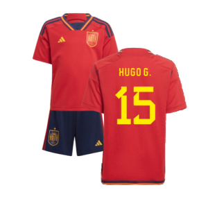 2022-2023 Spain Home Mini Kit (Hugo G. 15) 2022-2023 Spain Home Mini Kit (Hugo G. 15)