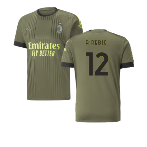 2022-2023 AC Milan Away Shirt - Ladies (S.CASTILLEJO 7)