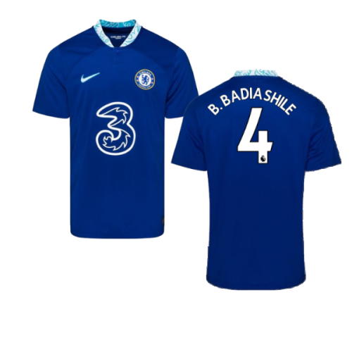 2022-2023 Chelsea Home Shirt (B. Badiashile 4)