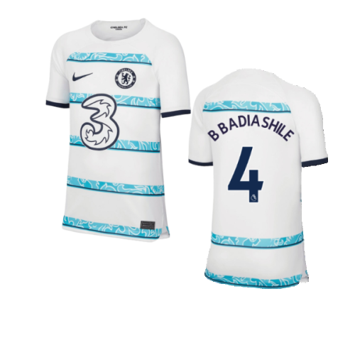 2022-2023 Chelsea Away Shirt (Kids) (B. Badiashile 4)