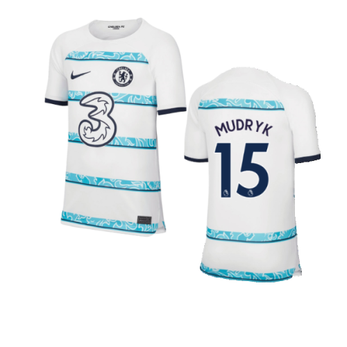 2022-2023 Chelsea Away Shirt (Kids) (Mudryk 15)