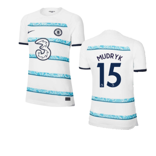 2022-2023 Chelsea Away Shirt (Ladies) (Mudryk 15)