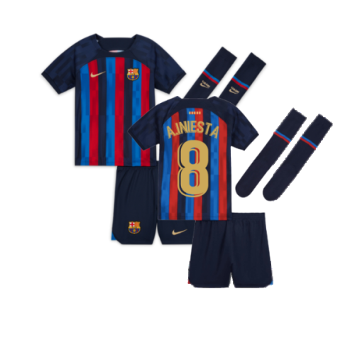 2022-2023 Barcelona Vapor Away Shirt (A.INIESTA 8)