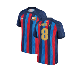 2022-2023 Barcelona CL Training Shirt (Grey) (A.INIESTA 8)