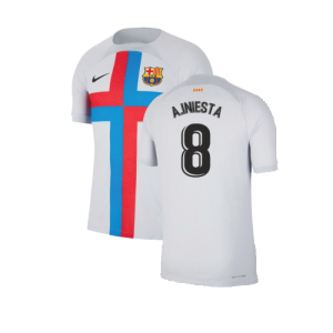 2022-2023 Barcelona Third Shirt (Kids) (A.INIESTA 8)