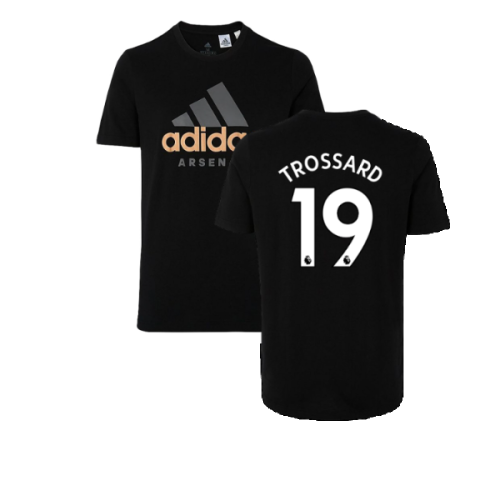 2022-2023 Arsenal DNA Graphic Tee (Black) (Trossard 19)