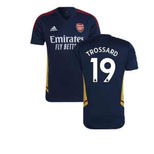 2022-2023 Arsenal Training Shirt (Navy) (Trossard 19)