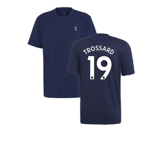 2022-2023 Arsenal LC HC Tee (Navy) (Trossard 19)