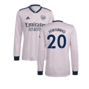 2022-2023 Arsenal Long Sleeve Third Shirt (Jorginho 20)