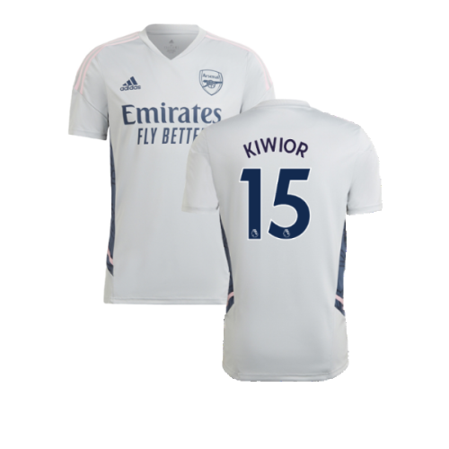 2022-2023 Arsenal Training Shirt (Clear Onix) (Kiwior 15)