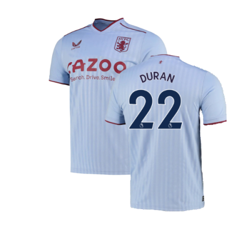 2022-2023 Aston Villa Away Shirt (Duran 22)