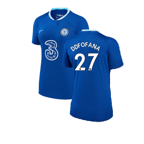 2022-2023 Chelsea Womens Home Shirt (D D Fofana 27)