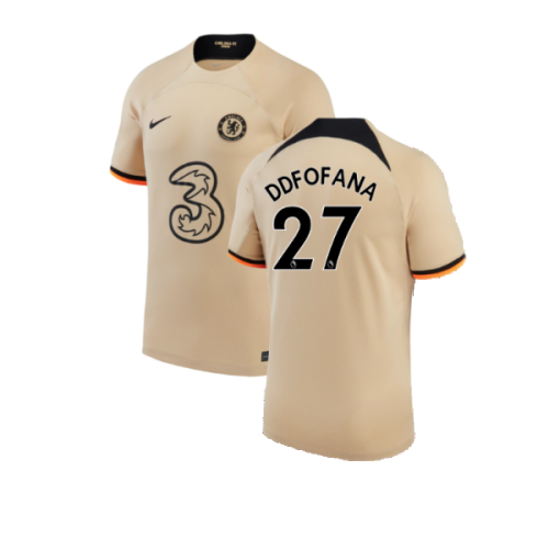 2022-2023 Chelsea Third Shirt (Kids) (D D Fofana 27)