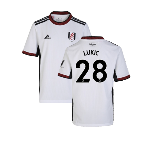 2022-2023 Fulham Home Shirt (Kids) (Lukic 28)