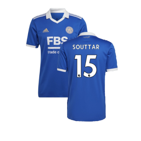 2022-2023 Leicester City Home Shirt (Souttar 15)