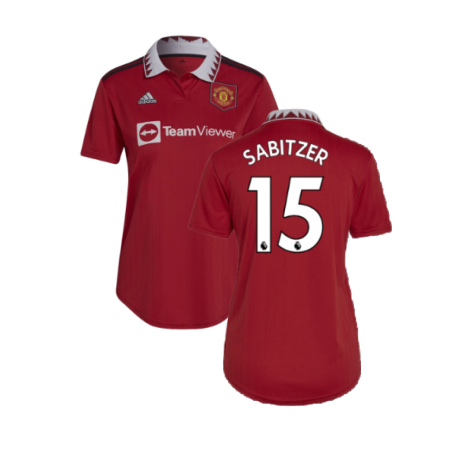 2022-2023 Man Utd Home Shirt (Ladies) (Sabitzer 15)