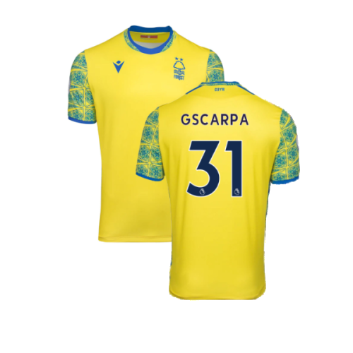 2022-2023 Nottingham Forest Away Shirt (G Scarpa 31)