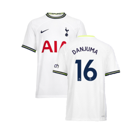 2022-2023 Tottenham Vapor Home Shirt (Danjuma 16)