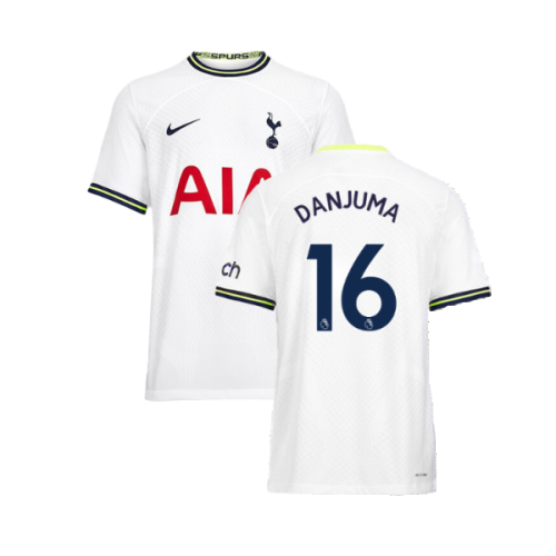 2022-2023 Tottenham Vapor Home Shirt (Danjuma 16)