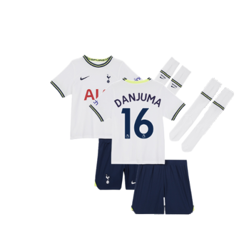 2022-2023 Tottenham Little Boys Home Mini Kit (Danjuma 16)