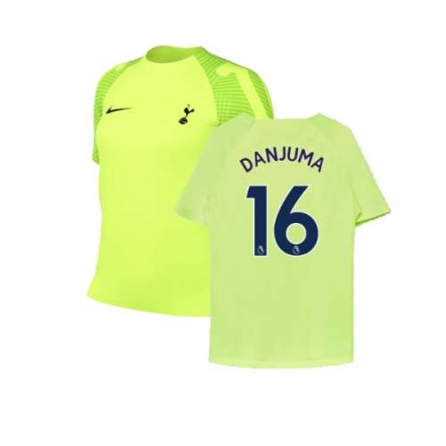 2022-2023 Tottenham Training Shirt (Volt) - Kids (Danjuma 16)