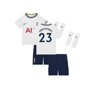 2022-2023 Tottenham Home Baby Kit (Pedro Porro 23) 2022-2023 Tottenham Home Baby Kit (Pedro Porro 23)
