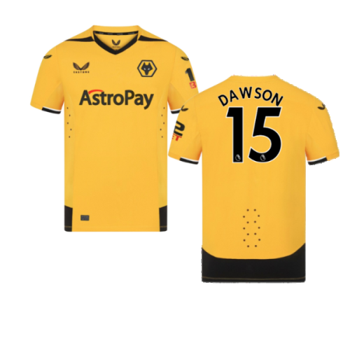 2022-2023 Wolves Home Pro Jersey (Dawson 15)