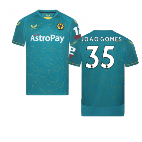 2022-2023 Wolves Away Shirt (Joao Gomes 35)