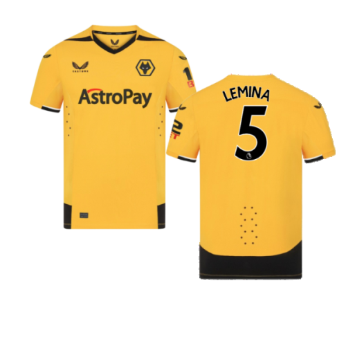 2022-2023 Wolves Home Pro Jersey (Lemina 5)