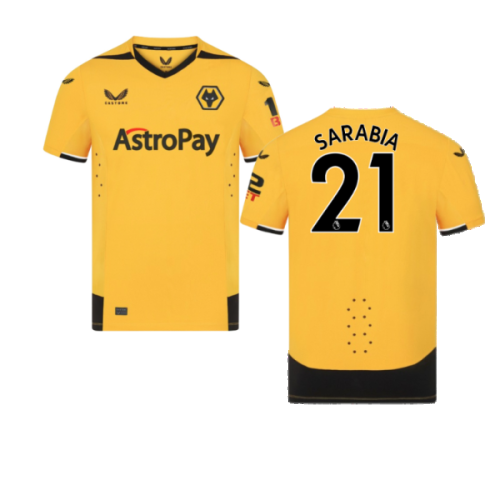 2022-2023 Wolves Home Pro Jersey (Sarabia 21)