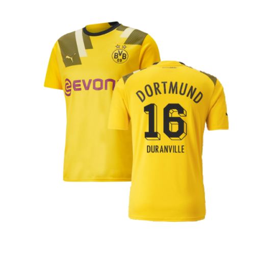 2022-2023 Borussia Dortmund CUP Shirt (Duranville 16)